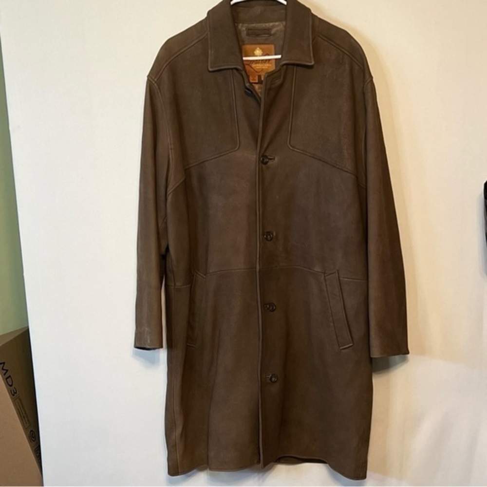 The Territory Ahead Brown Trench Coat